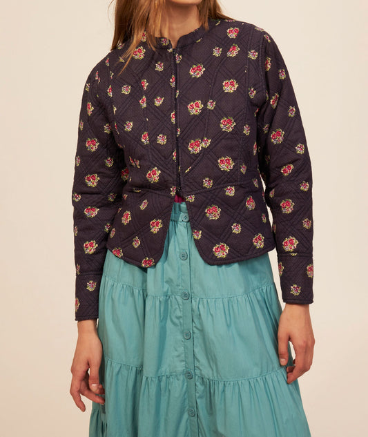 Veste matelassée imprimée Audrey