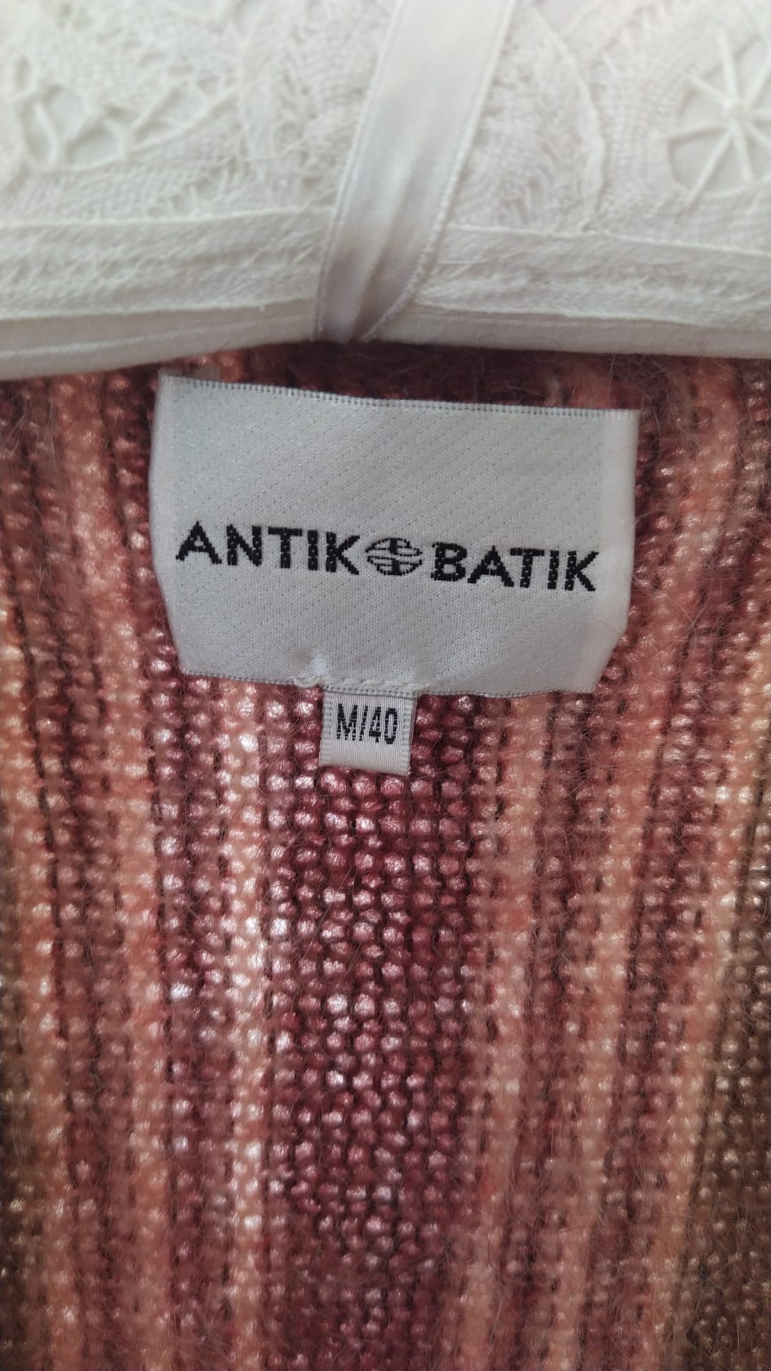Cardigan en mohair Maya