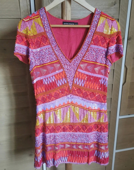 vestido de lentejuelas jacara