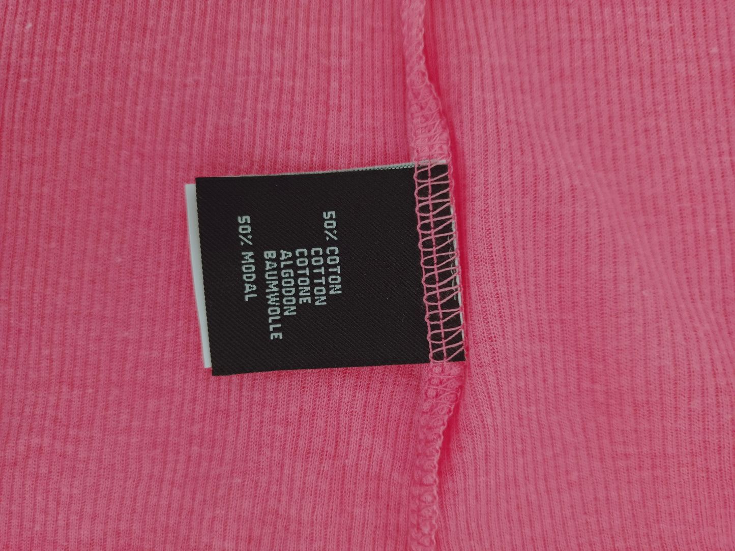 Top à bretelles rose