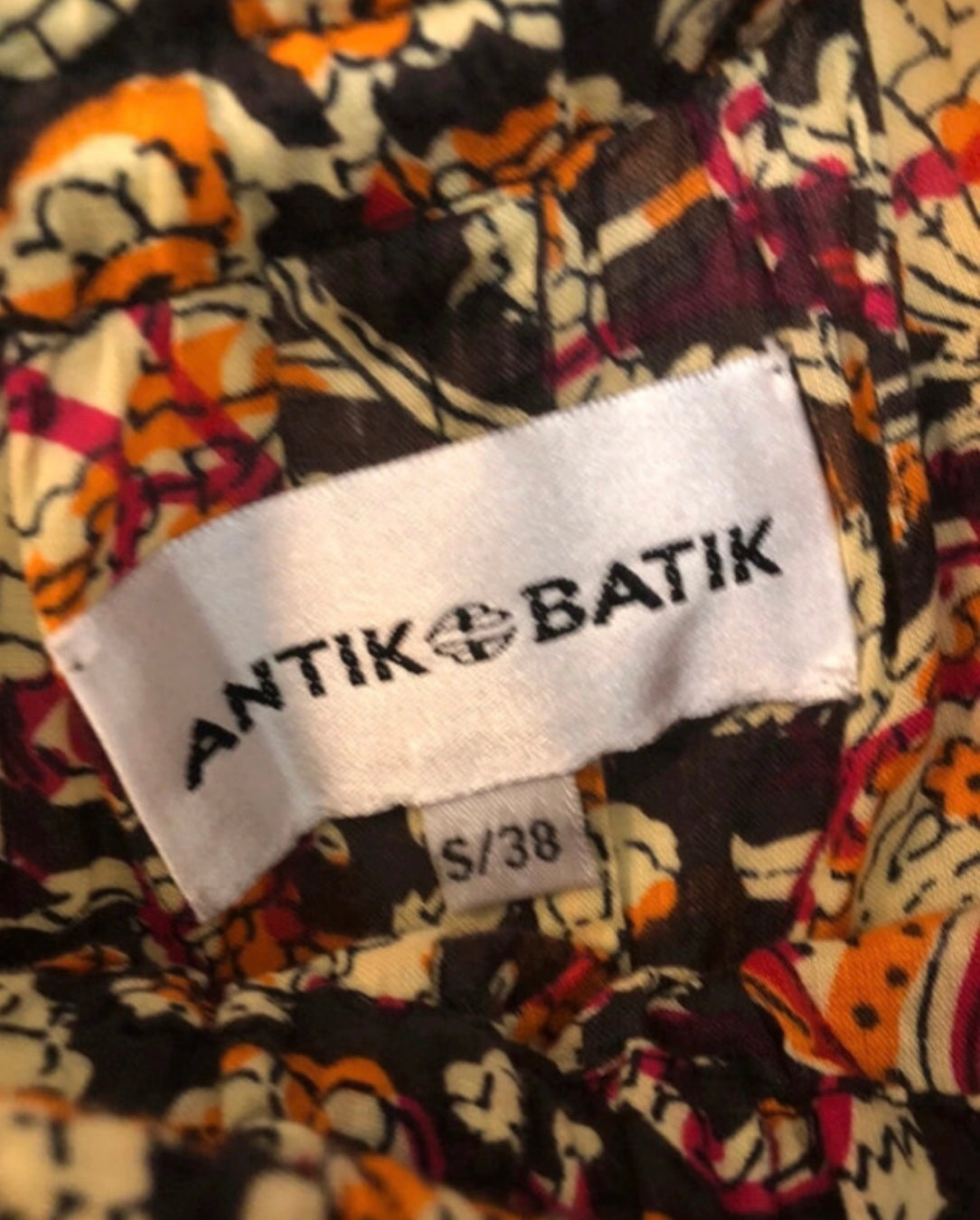 Chérie printed harem pants