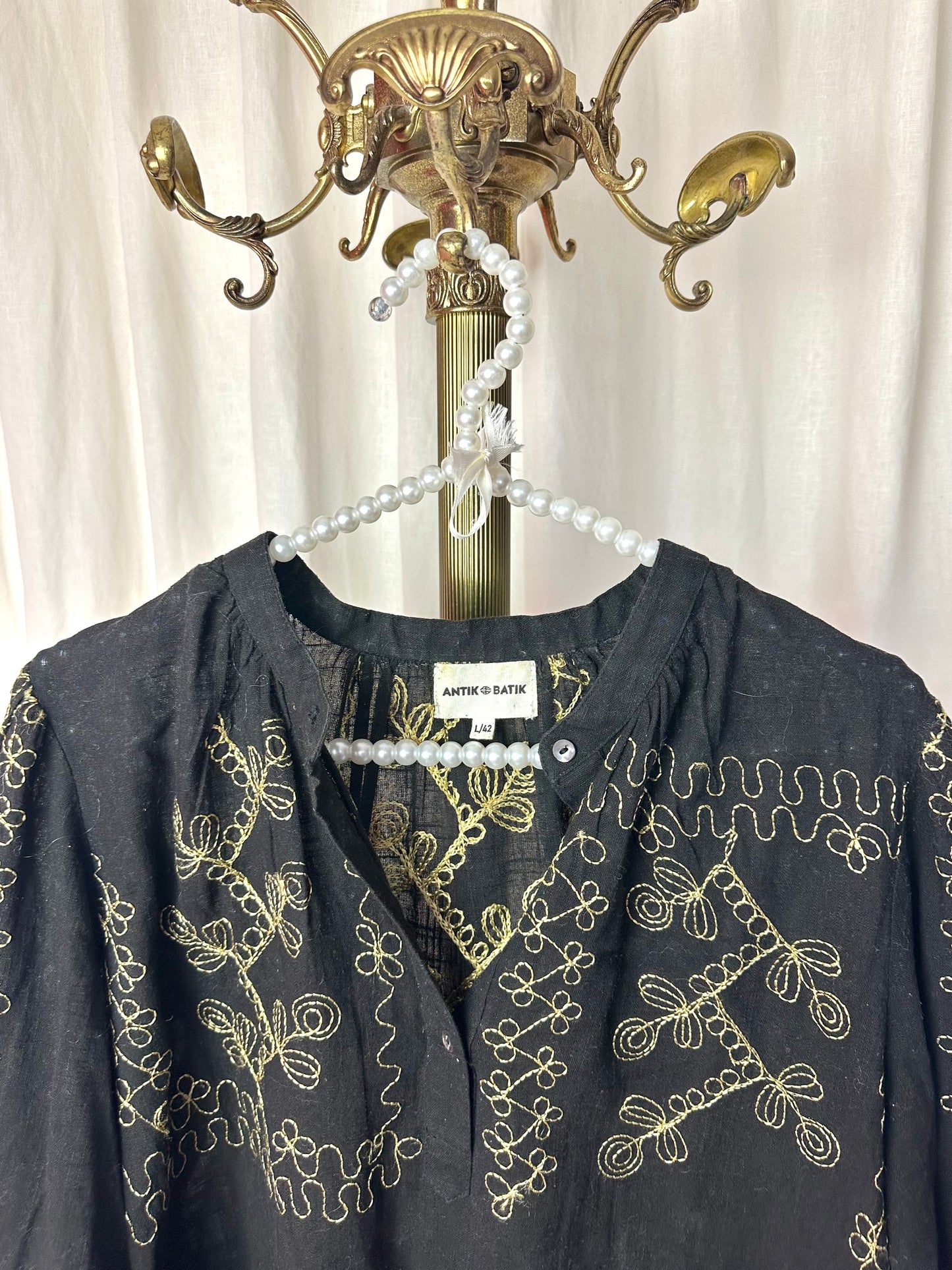 Blouse brodée Oriane