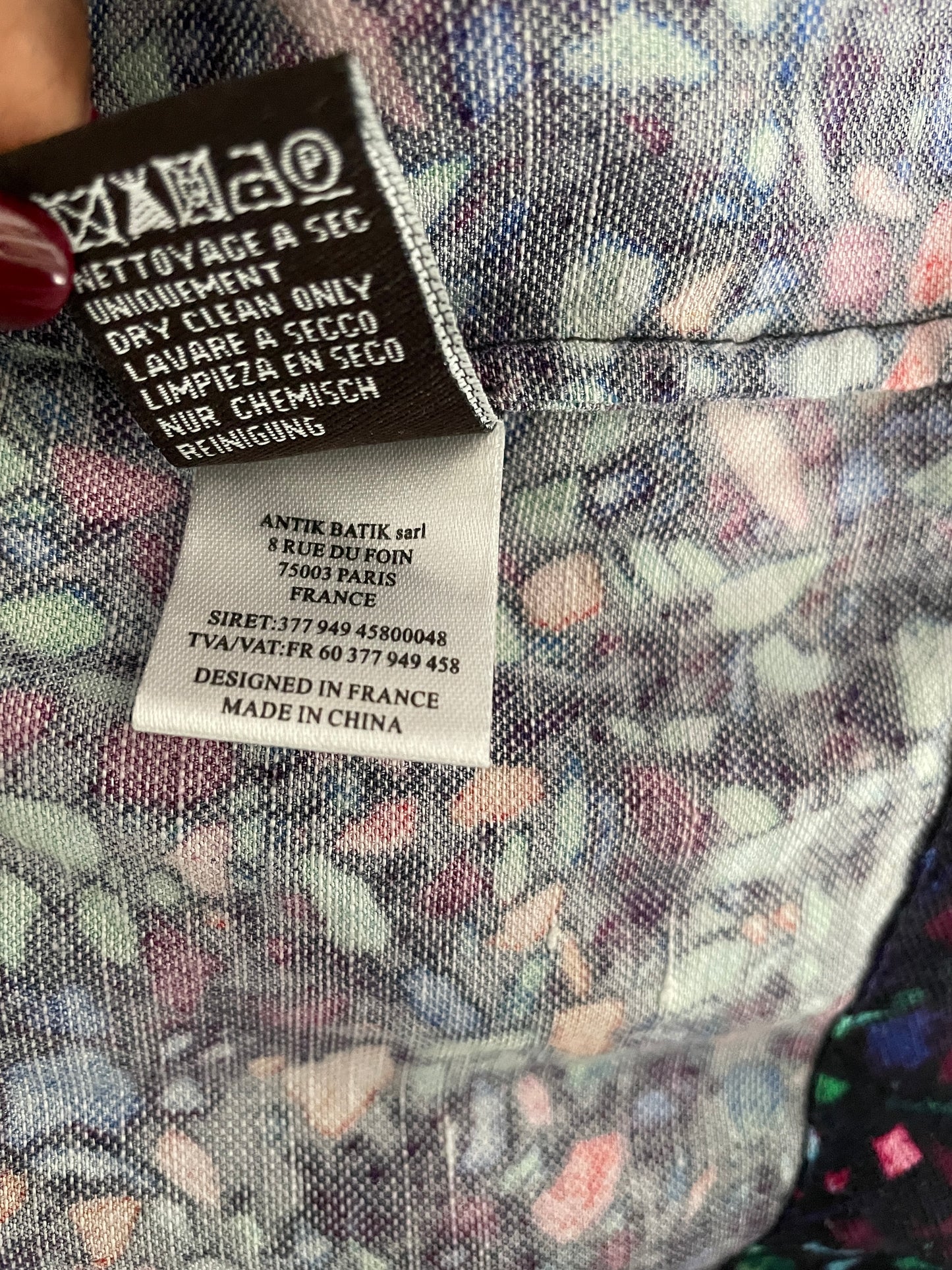 Robe tunique Terazza Idje Navy