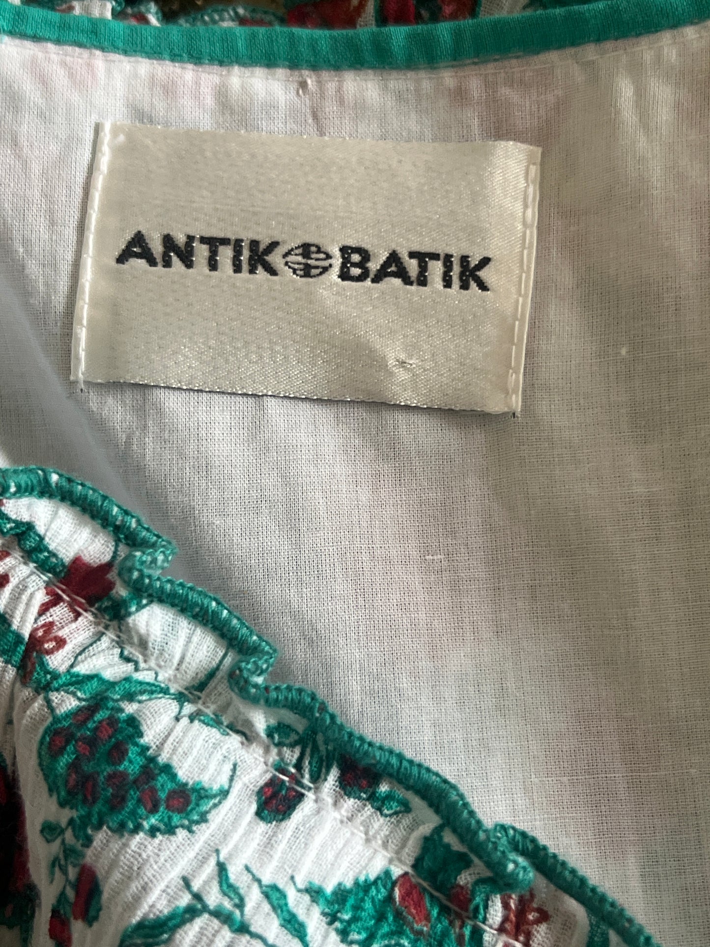 Vestido largo de flores