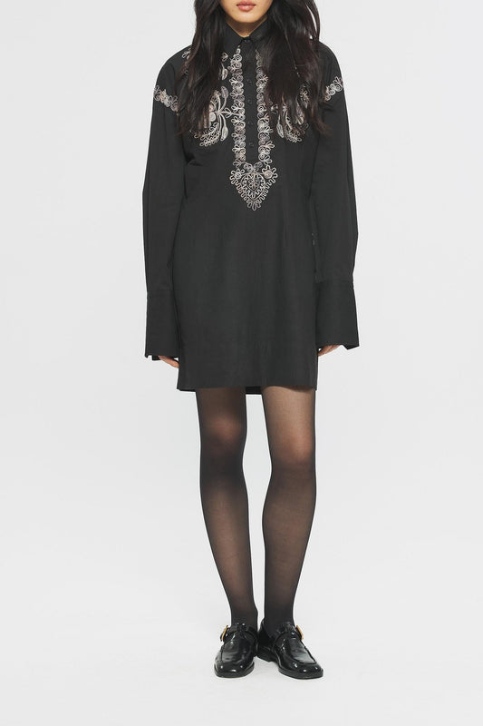 Ziggy Embroidered mini dress