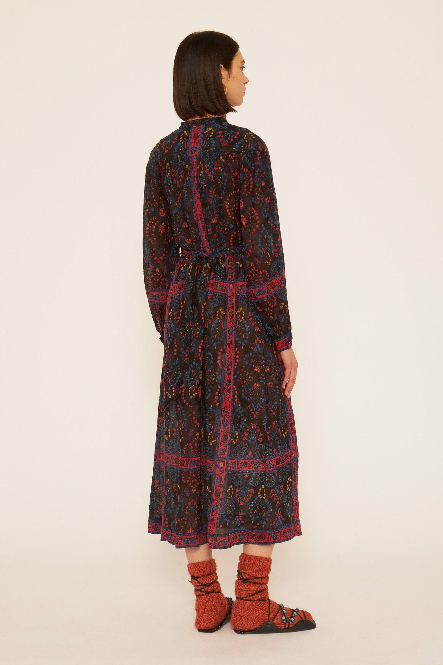 Tamir embroidered dress