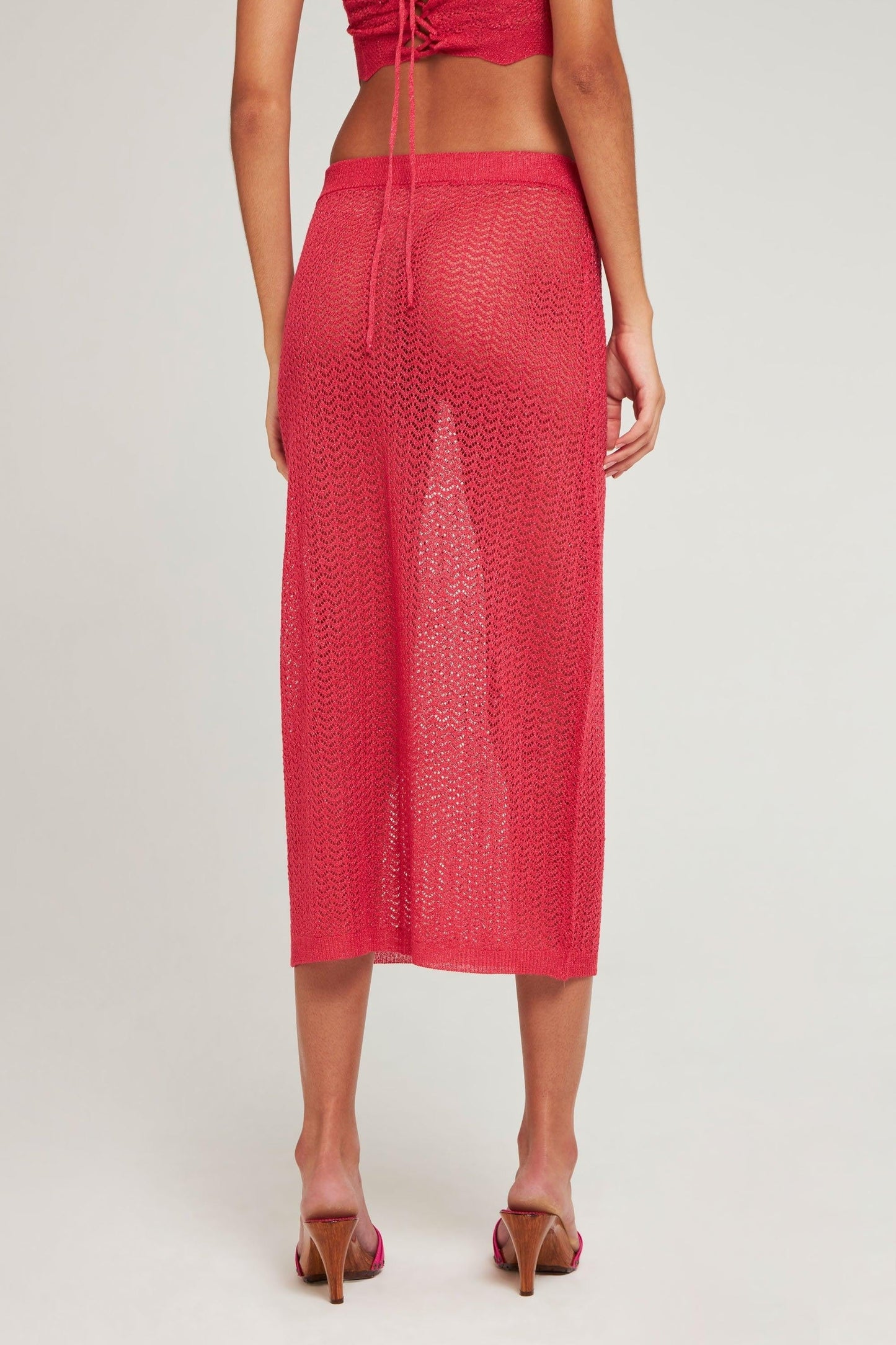 Jupe Shany corail
