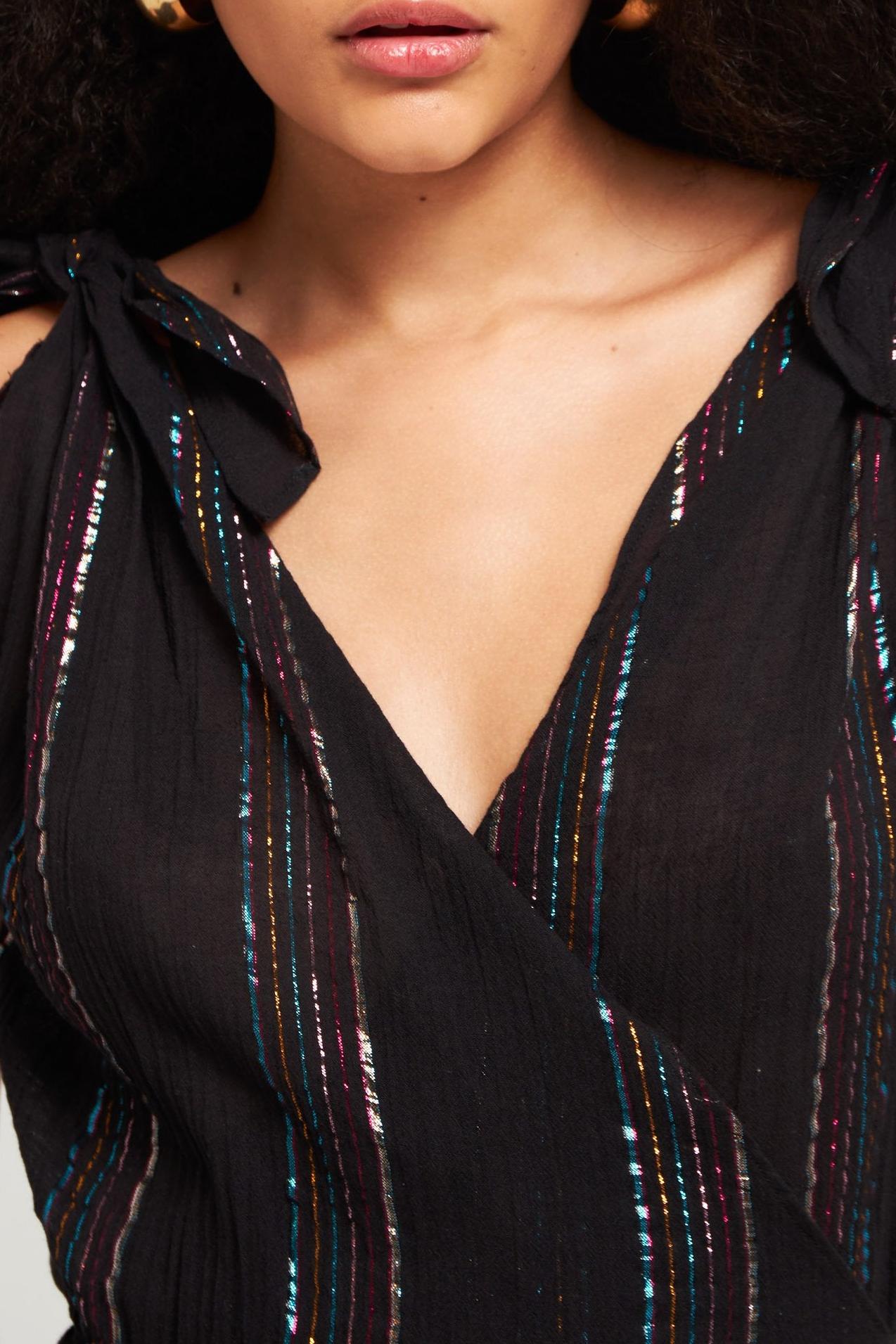 Robe longue Mimi noir