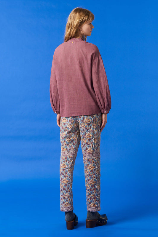 Eugenie blouse - Old pink