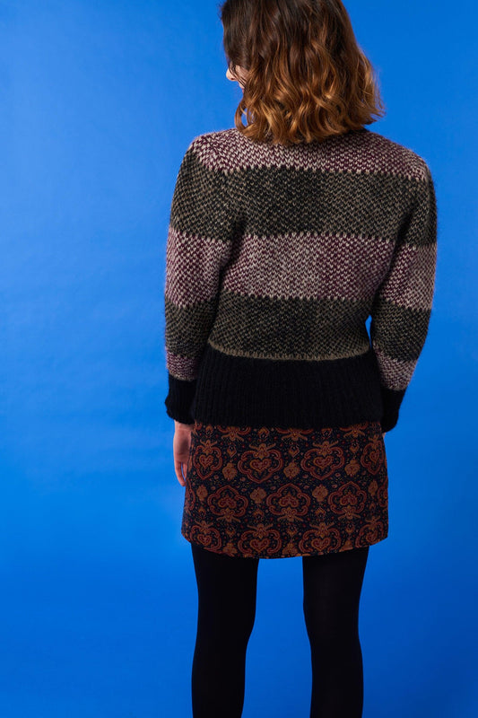 Arturo alpaca cardigan - Grey