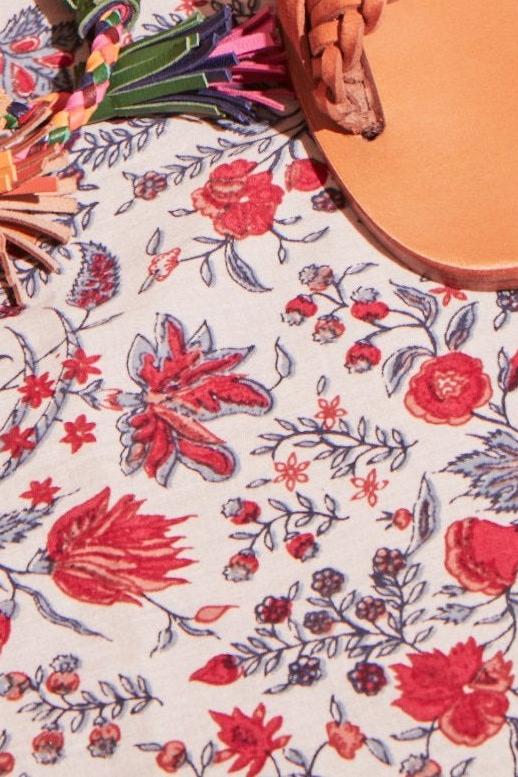 Sandalias de piel trenzada Naty