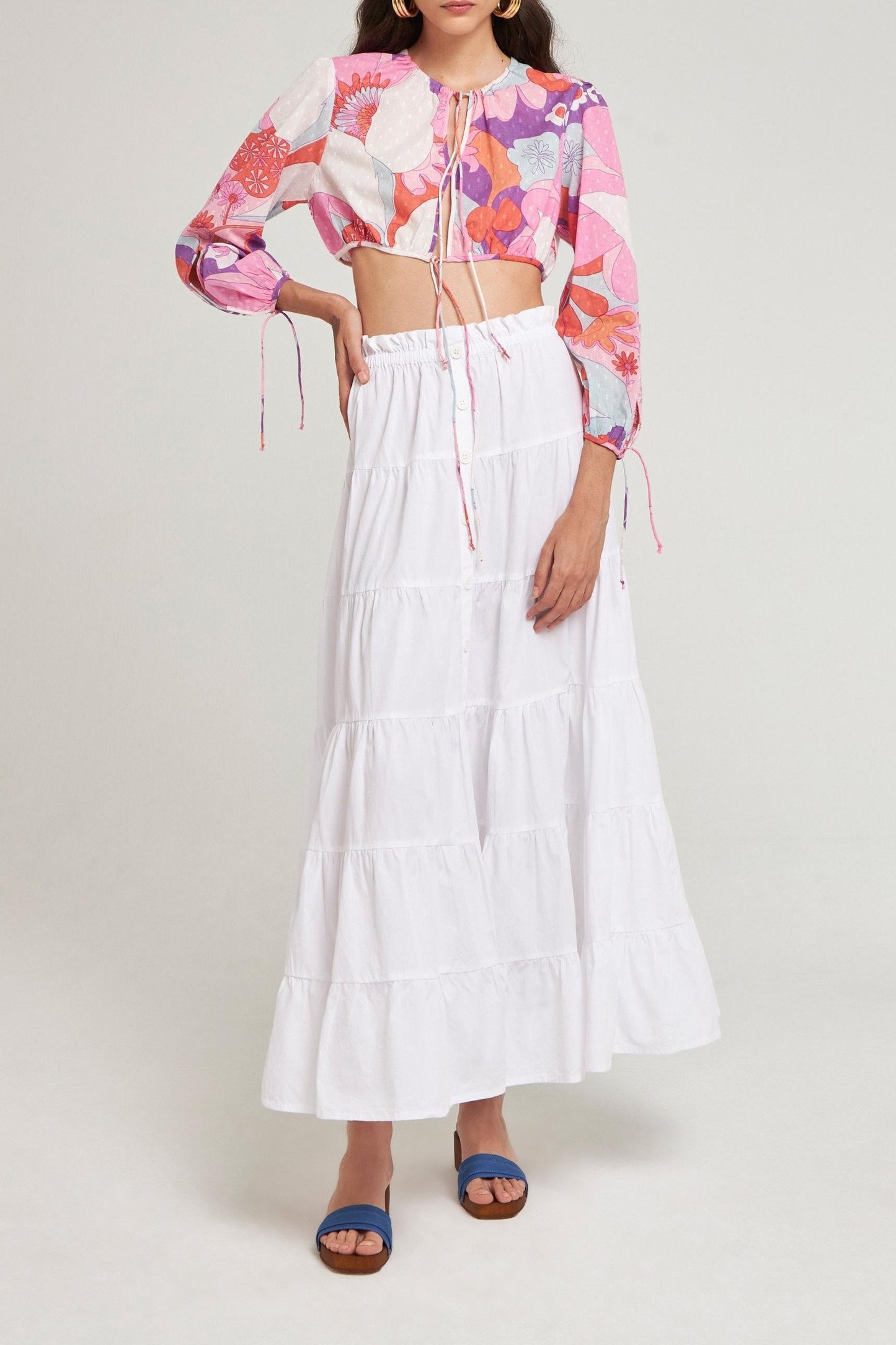 Crop top Bahia plumetis