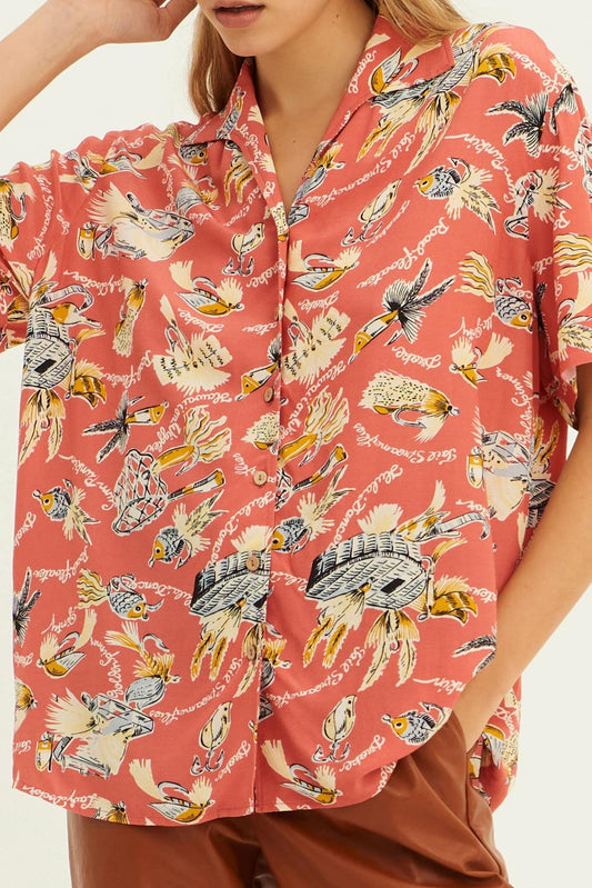 Camisa estampada Hilo