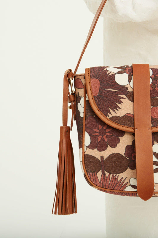 Audrey Bucket Bag - Brown