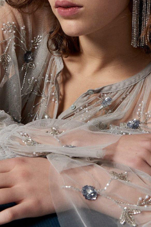 Zina Embroidered Blouse