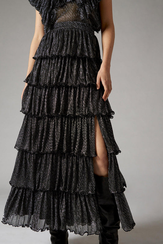 Pigalle Ruffled Skirt