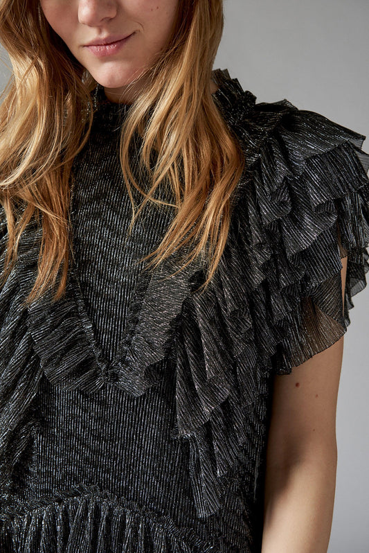 Pigalle Ruffled Dress