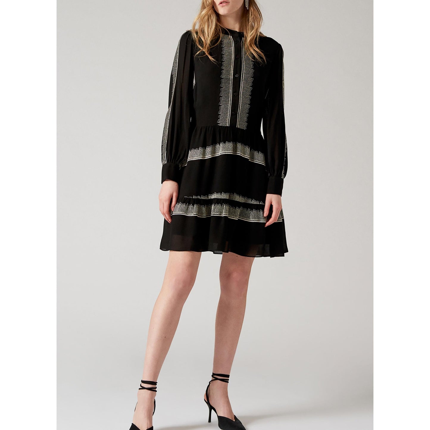 Linsey Embroidered Short Dress