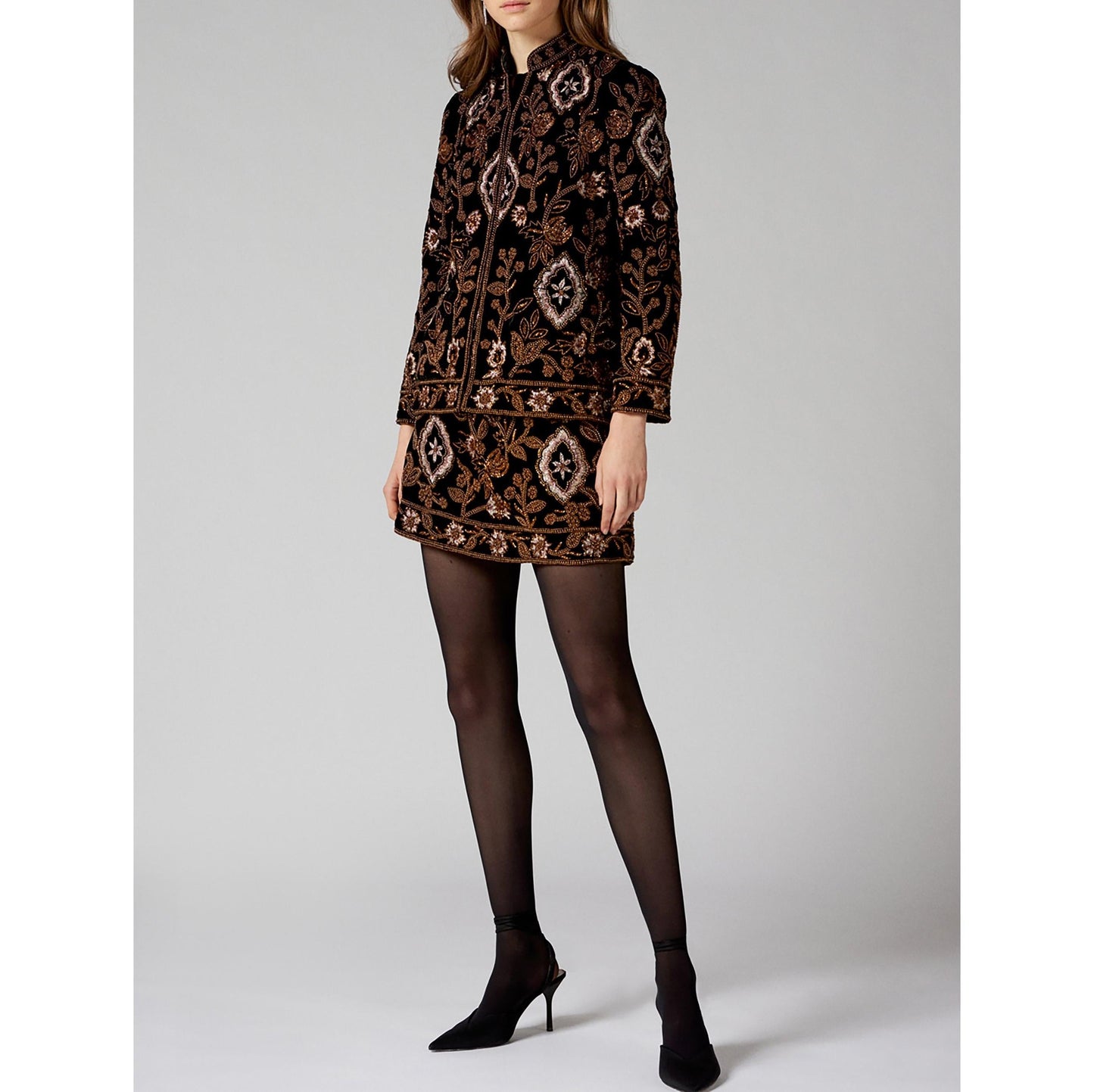 Kasparov Embroidered Jacket