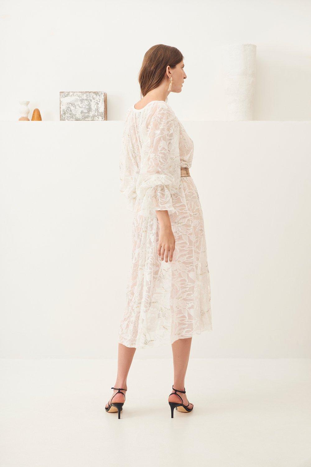 Adana Embroidered Maxi Dress