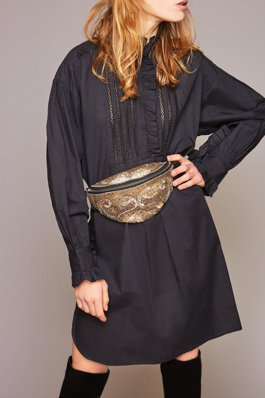 Riñonera con lentejuelas Tempo