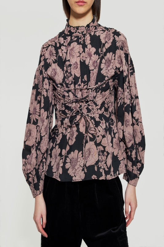 Chemisier à corset Leonie