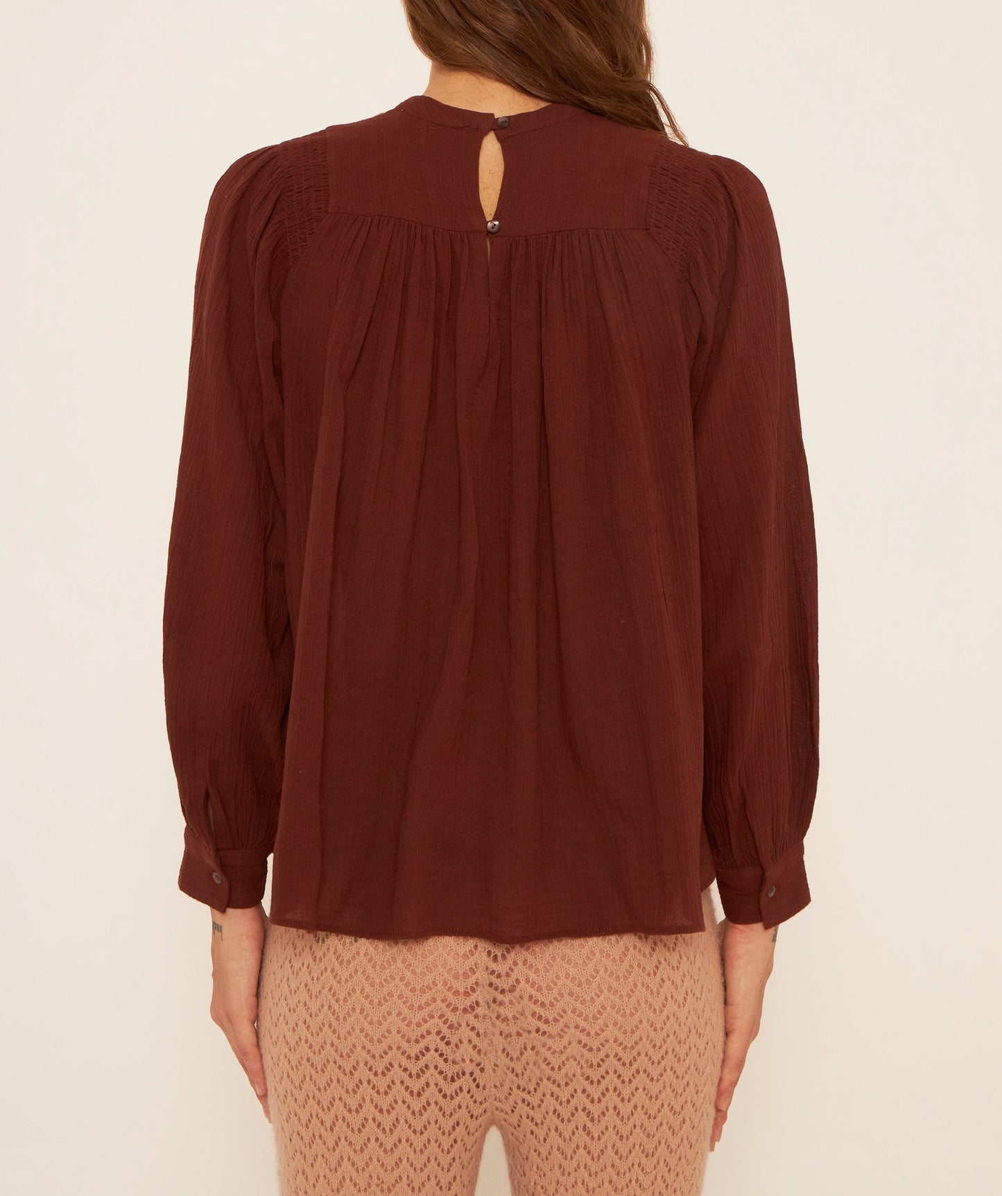 Blouse brodée Line