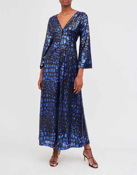 Robe longue à sequins Bagoo