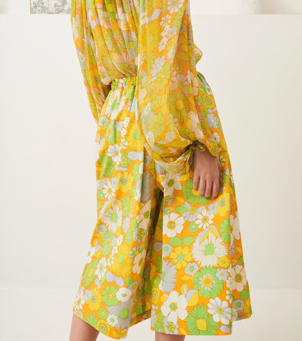 Lorette poplin culottes