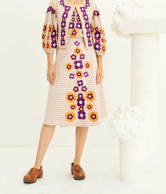 Gilet brodé Apoline