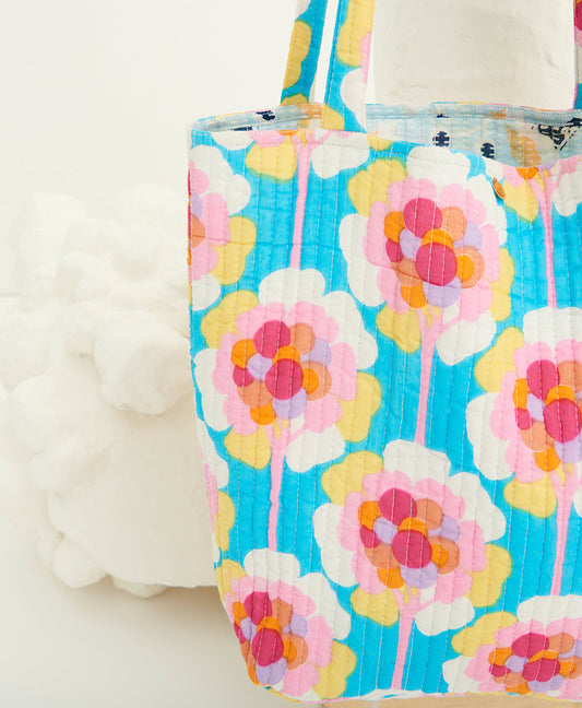 Tote bag imprimé Flowy