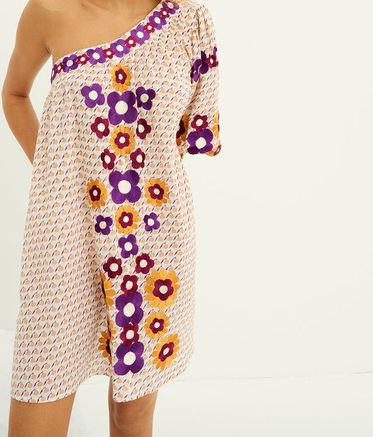 Apoline embroidered short dress