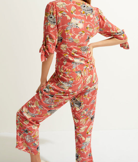 Pantalon imprimé Hilo