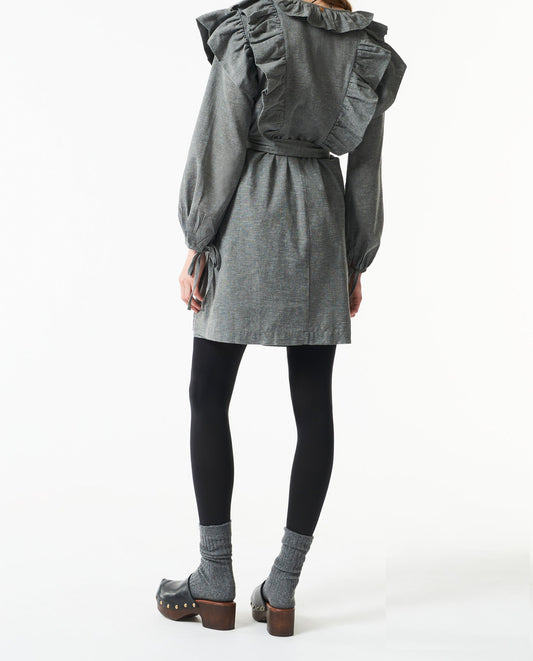 Lova ruffled short dress