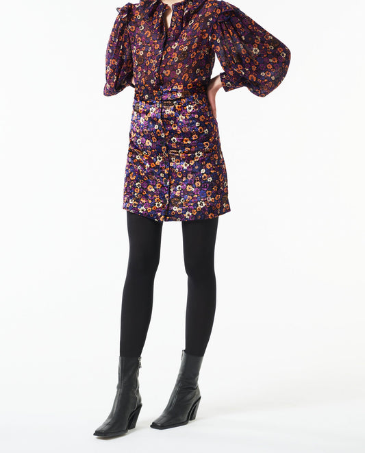 falda con botones Paoli