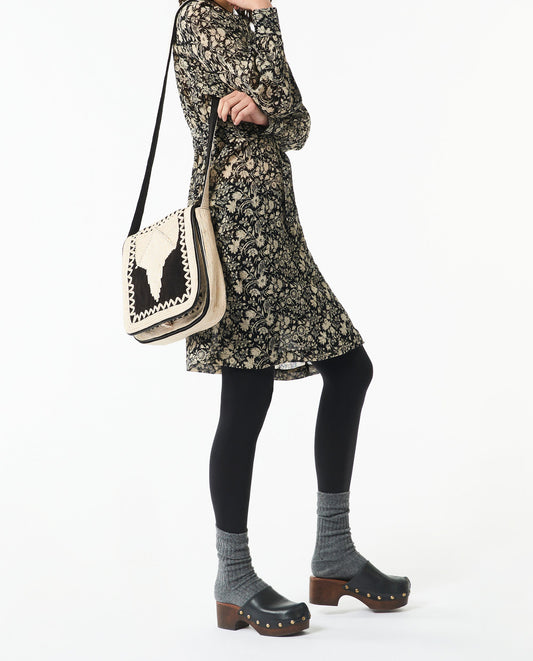 Besace en velours Hector