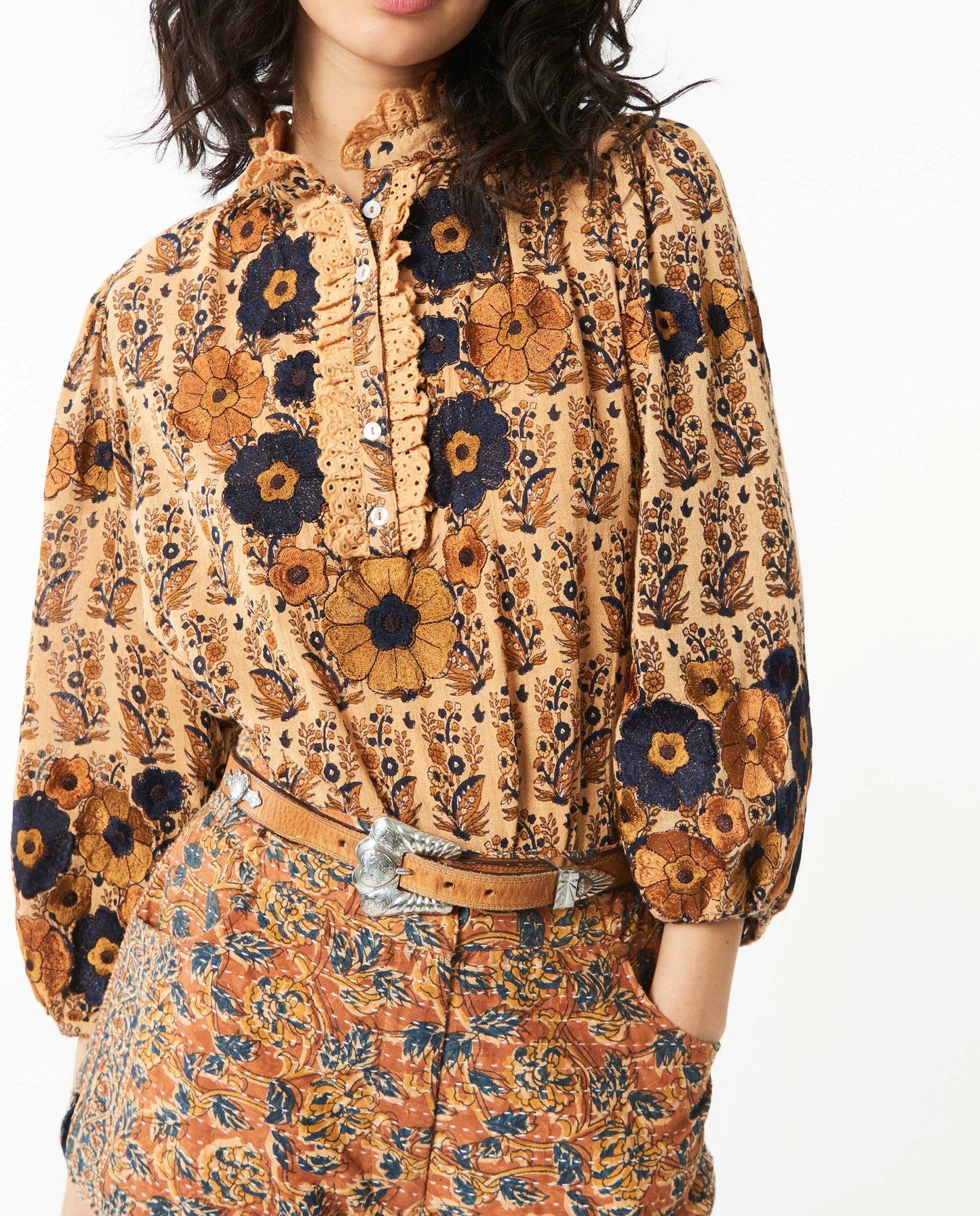 blusa bordada paulina