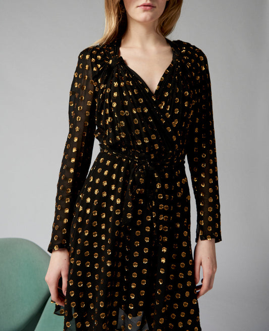 Short polka dot dress Dova