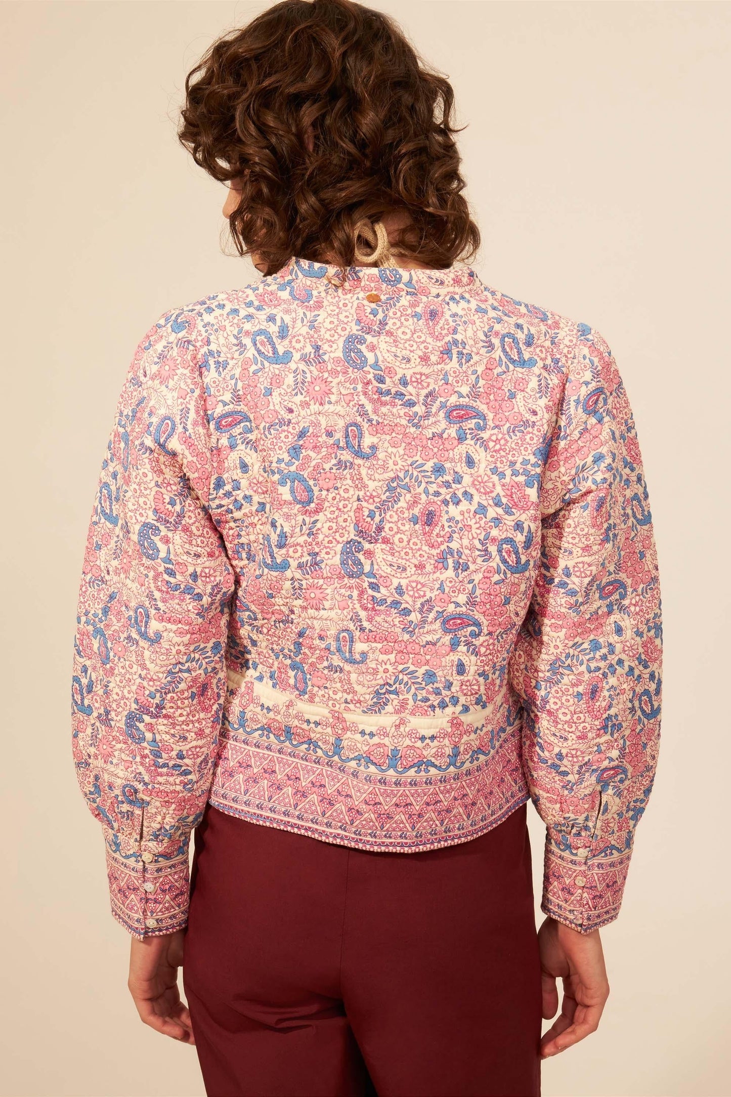 Veste matelassée en coton Hélène