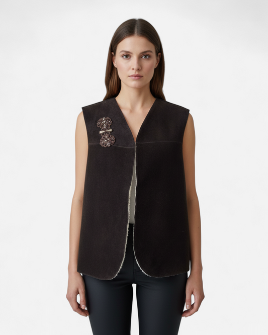 Gilet sans manche grande taille