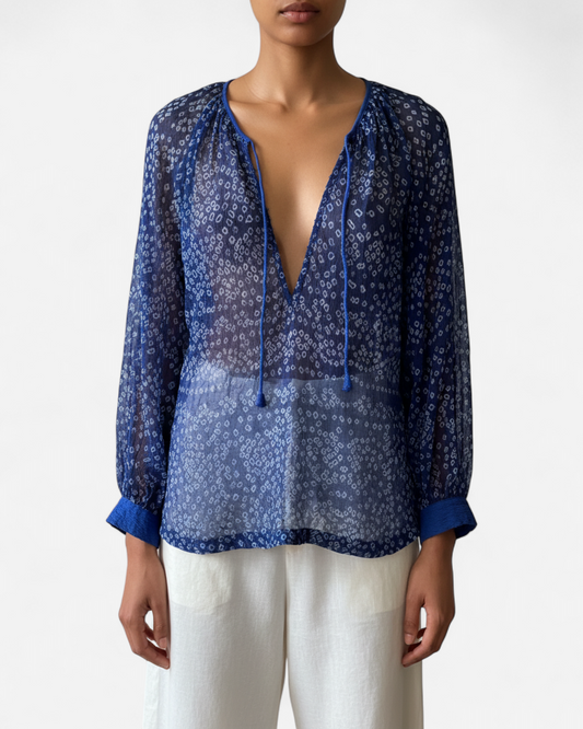 Blouse Matteo Indigo