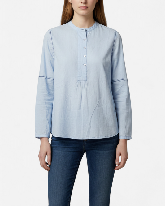 Chemise bleue