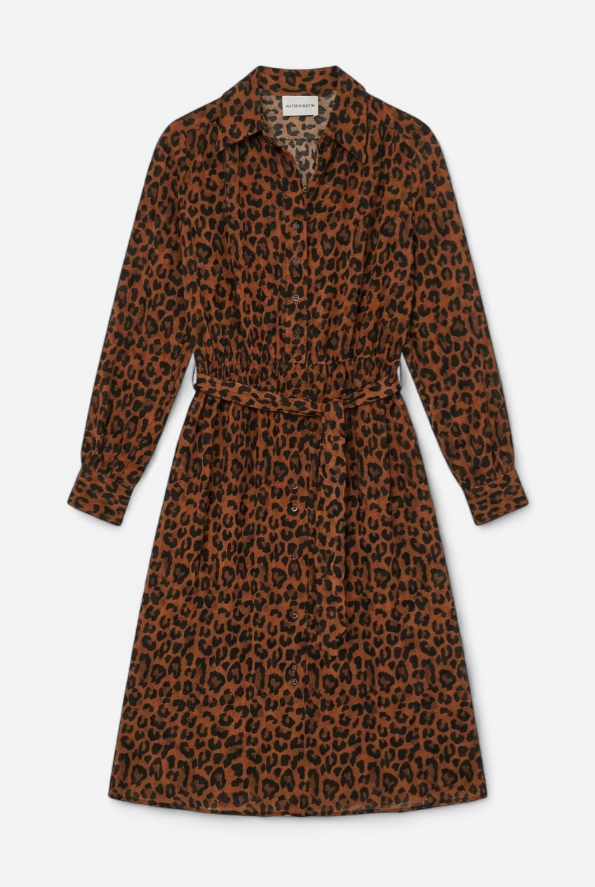 Robe imprimé léopard