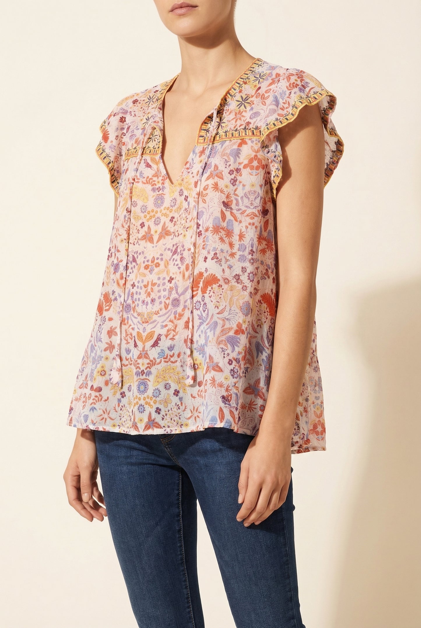 Samsa blouse tee
