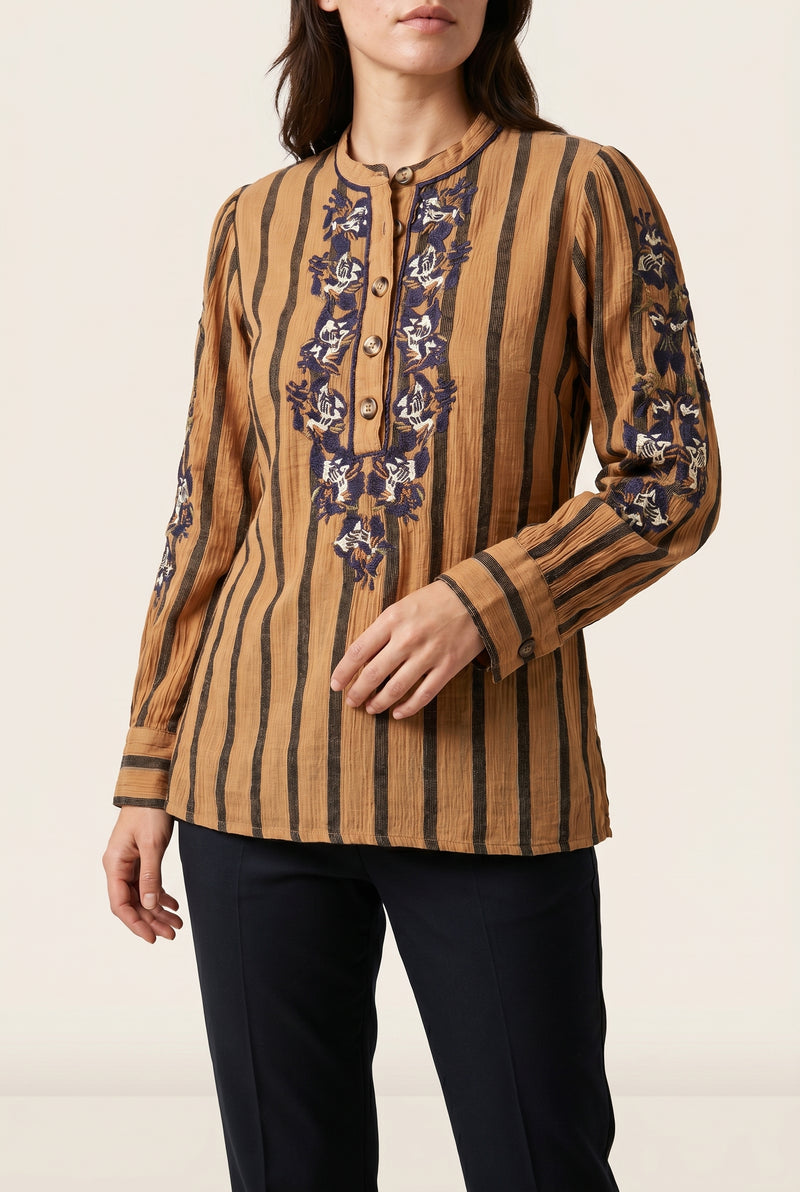 Blouse brodée Rosita