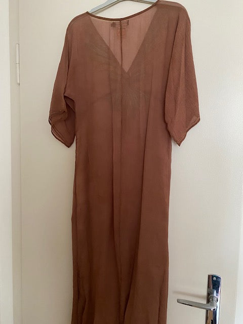 caftan en soie vintage superbe!