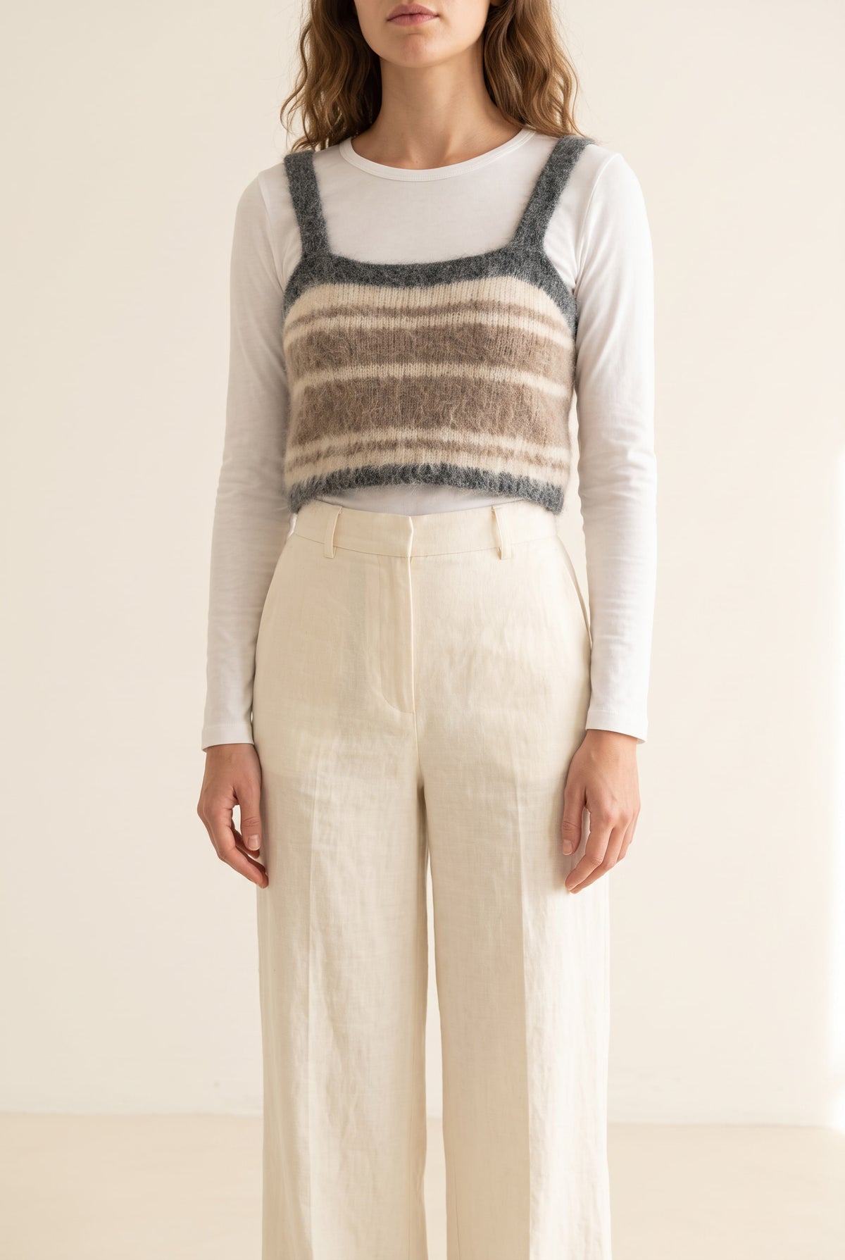 Top de lana de alpaca Mila nuevo con etiqueta
