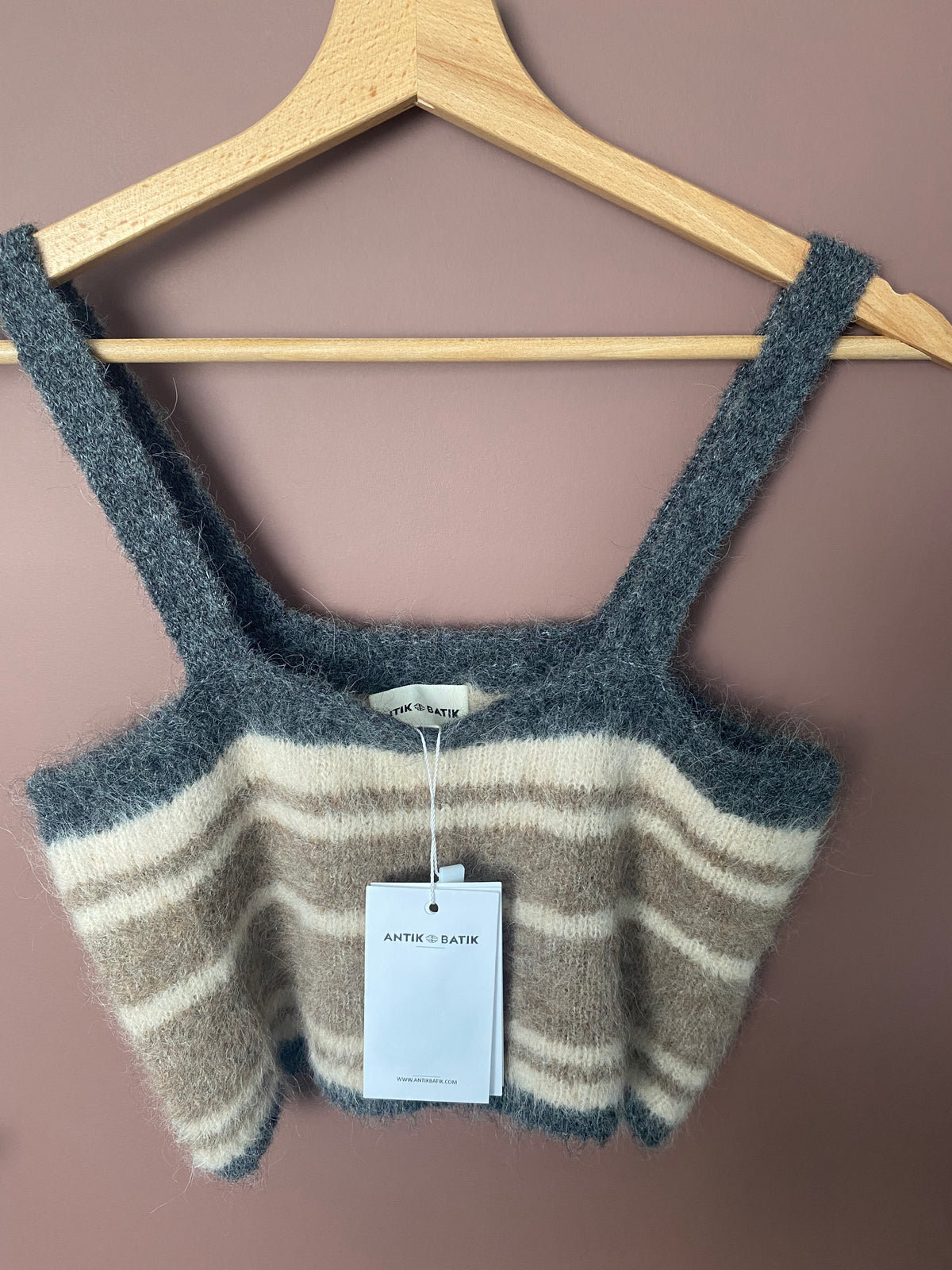 Top de lana de alpaca Mila nuevo con etiqueta