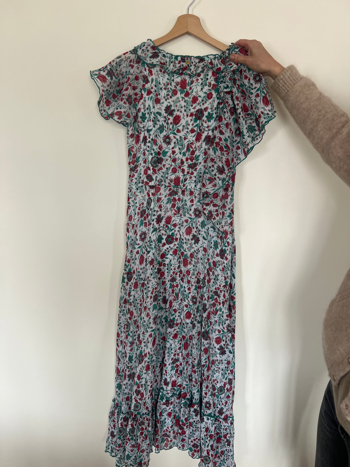 Long floral dress