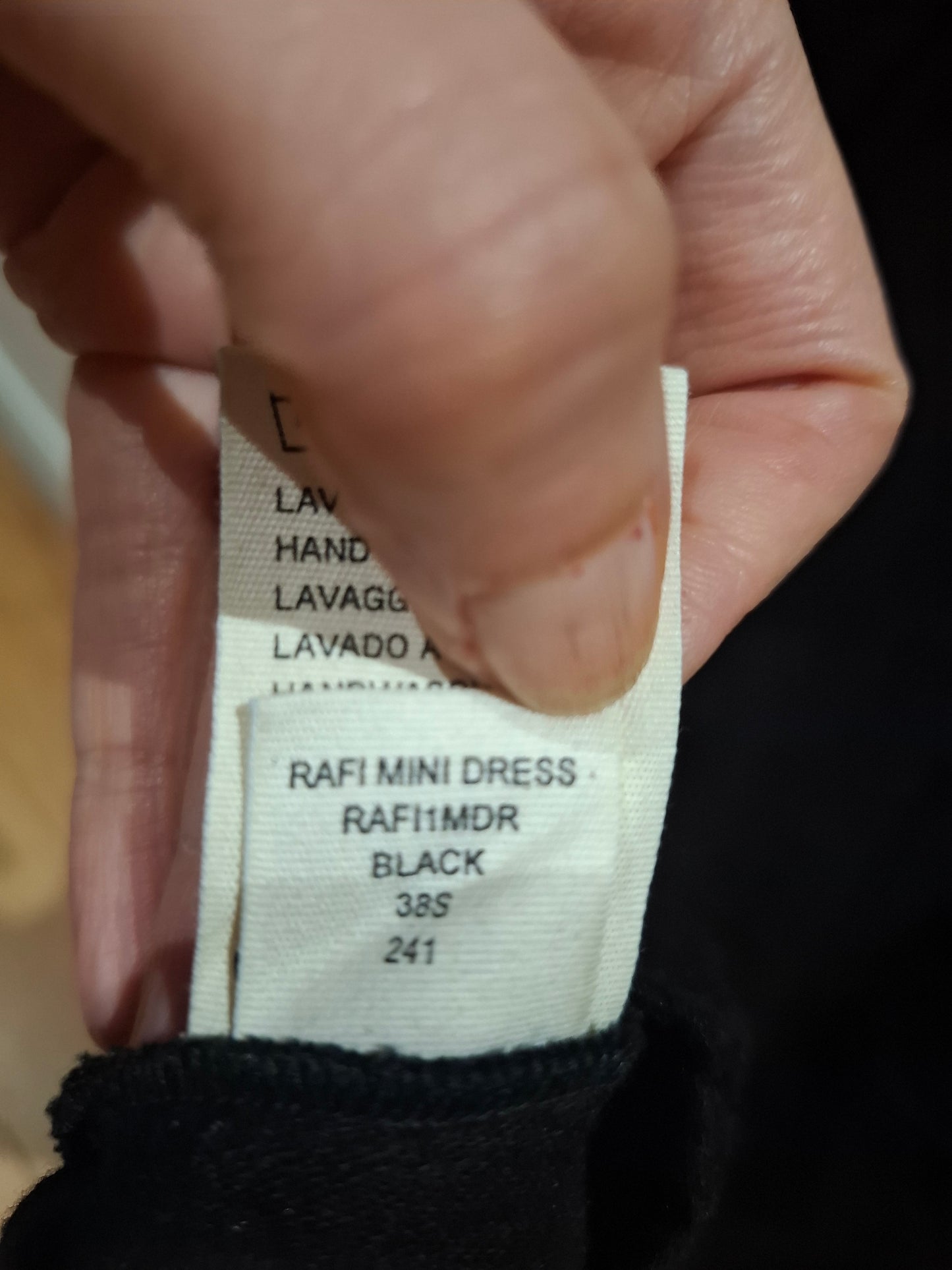 Robe courte brodée Rafi